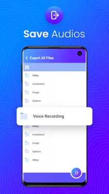 Voice Recorder android App screenshot 3